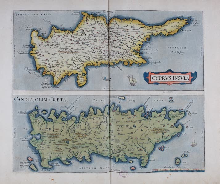 Theatrum Orbis Terrarum - Cyprus Insula (1570)
