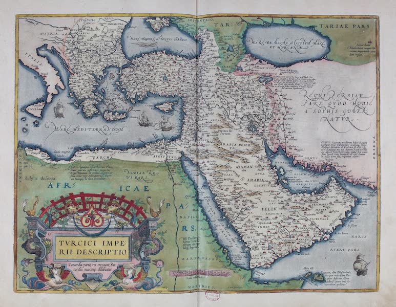 Theatrum Orbis Terrarum - Turcici Imperii Descriptio (1570)