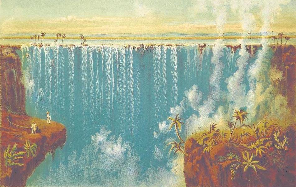 To the Victoria Falls of the Zambesi - The Victoria Falls of the Zambesi (1876)
