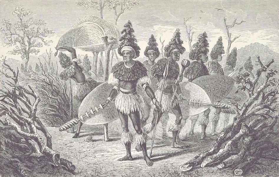 To the Victoria Falls of the Zambesi - Matebeles in Martial Costume (1876)