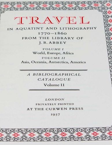 Travel in Aquatint and Lithography Vol. 2 (1957)