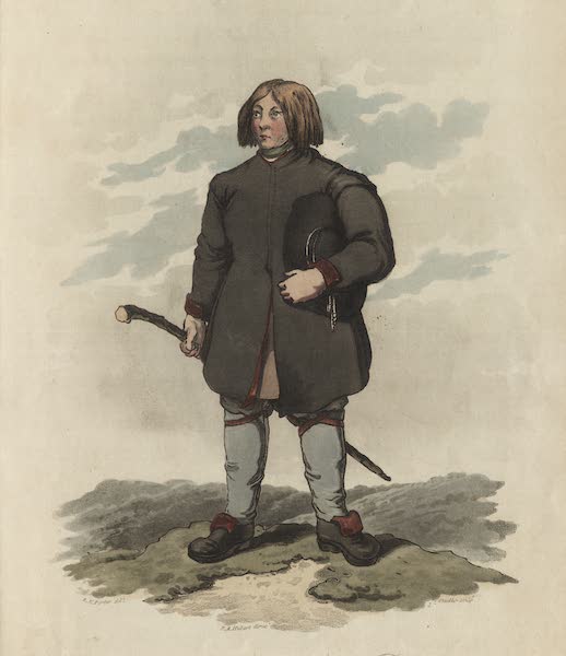 Travelling Sketches in Russia and Sweden Vol. 2 - A Dalecarlian Peasant (1809)