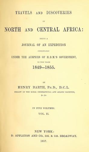 Getty Research Institute - Travels and Discoveries in North and Central Africa Vol. 2