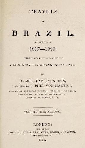 Travels in Brazil Vol. 2 (1824)