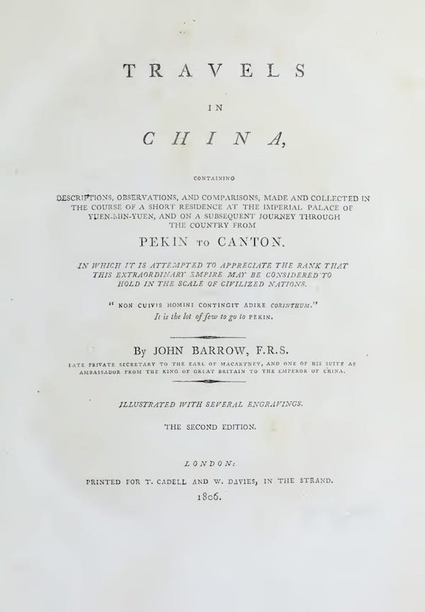 Travels in China