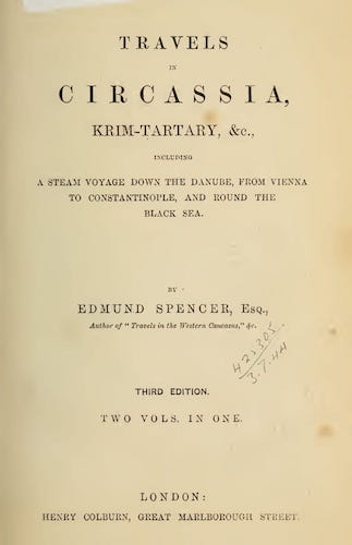 Madras - Travels in Circassia, Krim-Tartary &c
