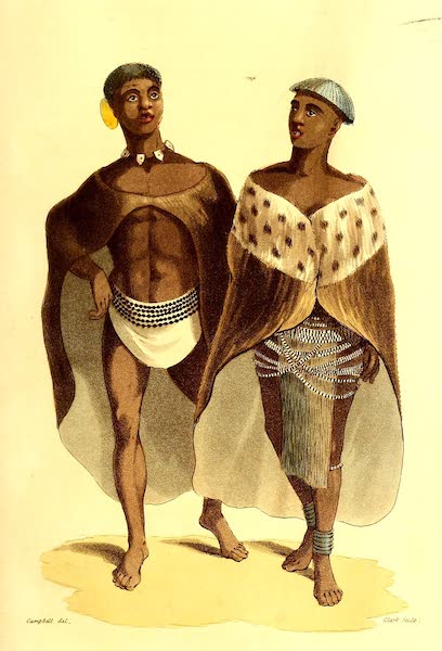 Travels in South Africa Vol. 2 - A Lattakoo Chief and his Wife (1822)