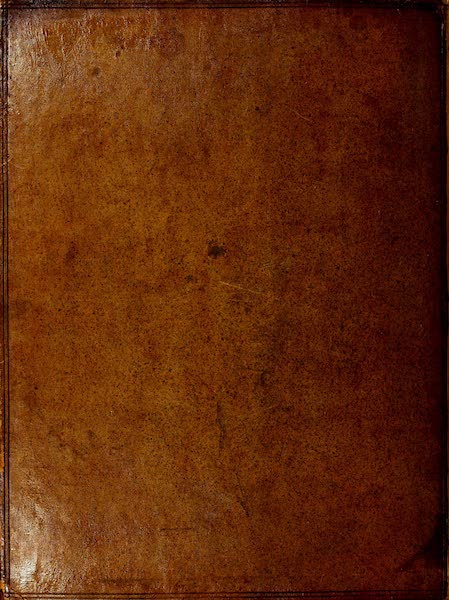 Travels into the Interior of Southern Africa Vol. 1 - Back Cover (1806)