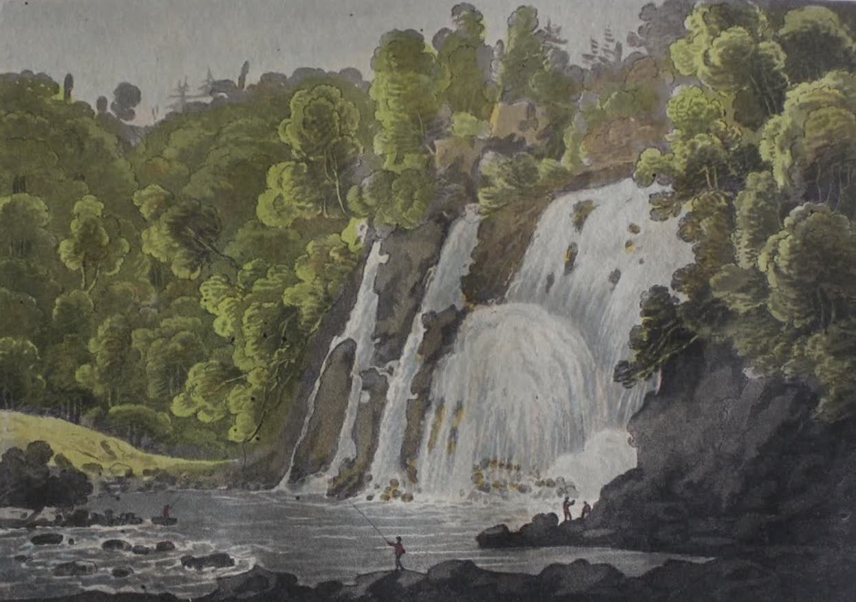 Travels Through the Canadas - Fall of La Puce (1807)