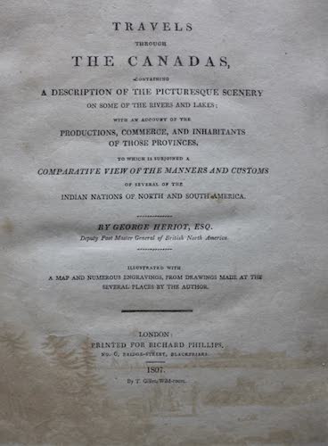 Travels Through the Canadas