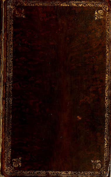 Travels Through the Interior Parts of North America - Front Cover (1781)