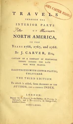 American Indians - Travels Through the Interior Parts of North America