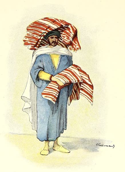 Tunis et ses Environs - Marchand de couvertures de Djerba (1892)