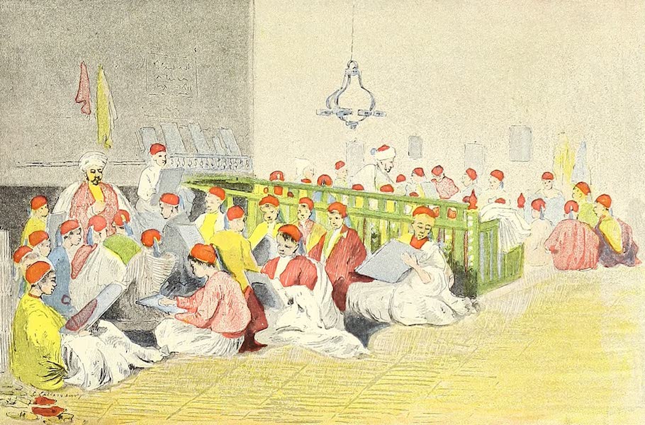 Tunis et ses Environs - École annexe du collège Alaoui (école normale) (1892)
