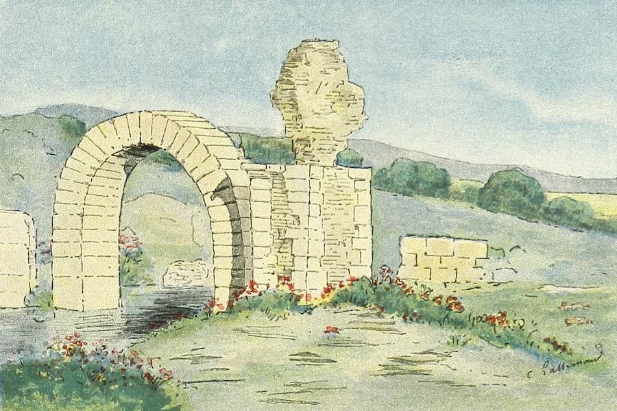 Ruines d'un aqueduc byzantin