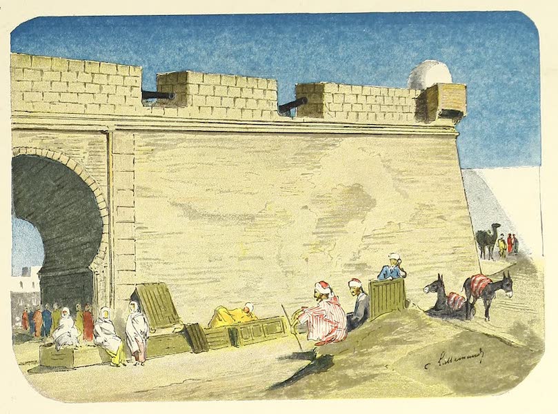 Tunis et ses Environs - Un bureau d'octroi (1892)