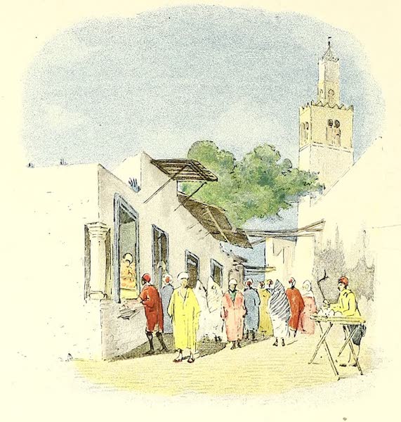 Tunis et ses Environs - Rue Halfaouine (1892)