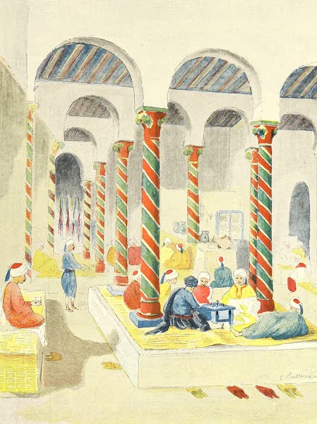 Tunis et ses Environs - Cafe du Marabout du Souk-Ettrouk (1892)