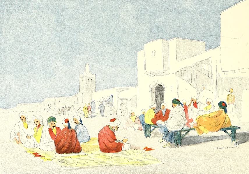 Tunis et ses Environs - Café des faubourgs (1892)