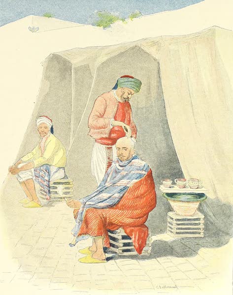 Tunis et ses Environs - Barbier populaire (1892)