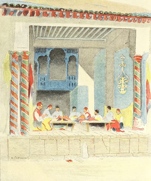 Tunis et ses Environs - Les tailleurs - Atelier de l'amine si el Bechir (1892)
