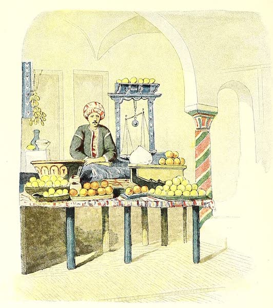 Tunis et ses Environs - Marchand de fruits (1892)