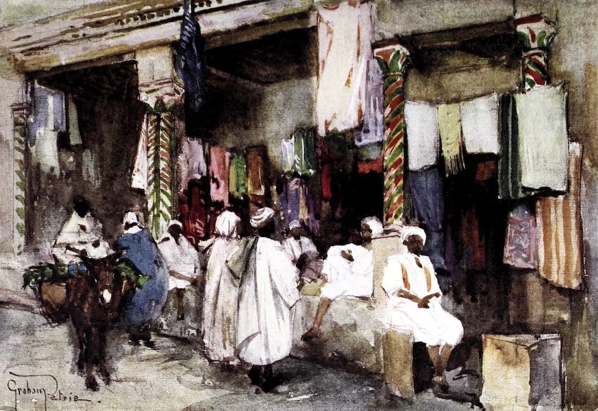 Tunis, Kairouan & Carthage - Shopping in the Souk-el-Trouk, Tunis (1908)