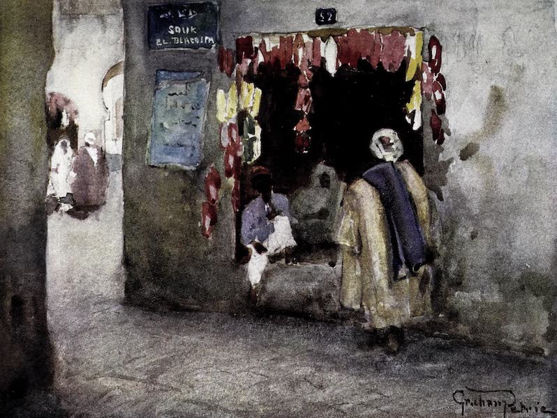 A Slipper-Shop, Tunis