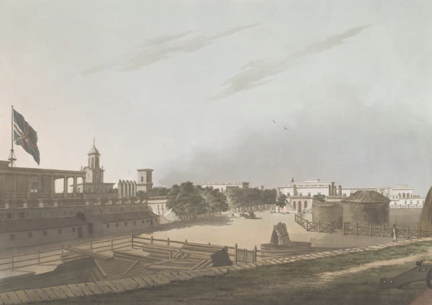 A View from the King's Barracks, Fort St. George