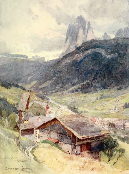 Tyrol, Painted and Described - St. Ulrich (Grodenthal) (1908)