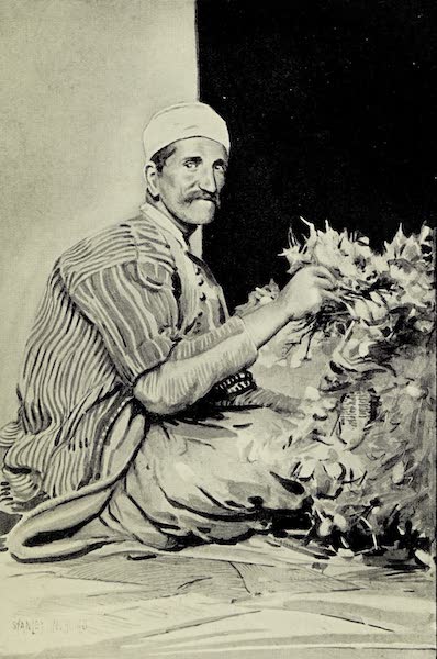 Under the Syrian Sun Vol. 1 - A Druse with his Silk-Worm Cocoons (1907)