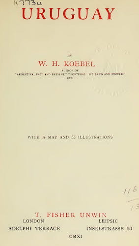 Andes - Uruguay by W. H. Koebel