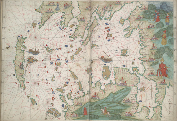 Vallard Atlas - Aegean Sea (1547)