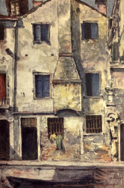Venice, by Mortimer Menpes - Chioggia (1904)