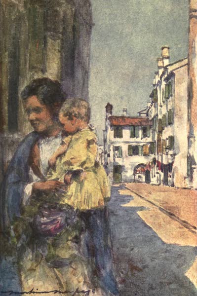 Venice, by Mortimer Menpes - Bambino (1904)