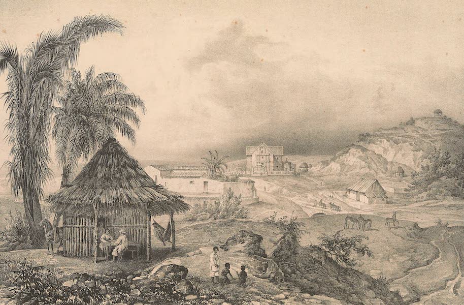 Viaje Pintoresco y Arqueolojico de la Republica Mejicana - Papantla - Pueblo de Indios Totonacos (1840)
