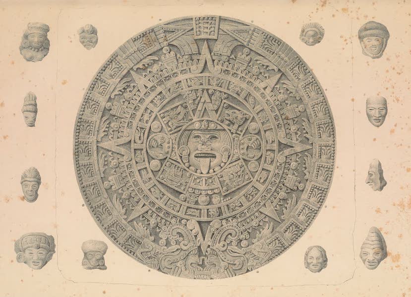 Viaje Pintoresco y Arqueolojico de la Republica Mejicana - El Zodiaco (1840)