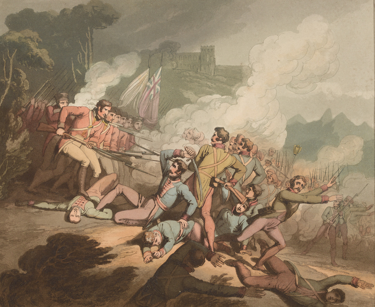 Battle of Busaco in 1810.