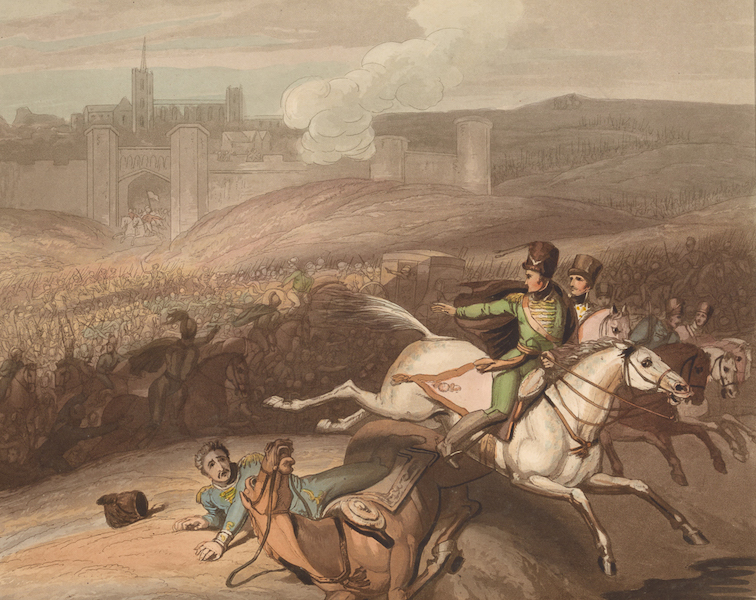 Battle of Vittoria in 1813.