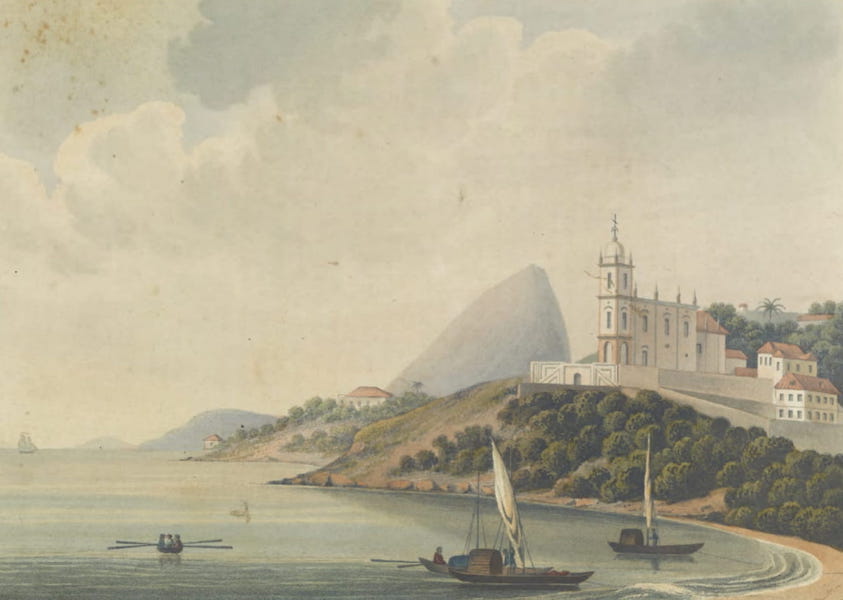 Views and Costumes of the City and Neighbourhood of Rio de Janeiro - Na. Sa. da Gloria (1822)