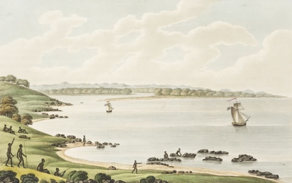 Views in Australia or New South Wales - View of Port Macquarie (1825)