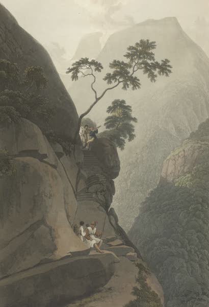 Views in Bootan - View between Murichom and Choka (1813)