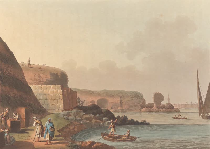 Views in Egypt - Ruins of the Ptolomean Library (1801)