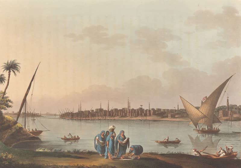 Views in Egypt - City of Rosetta (1801)