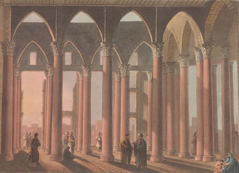 Views in Egypt - Joseph's Hall in the Castle of Cairo (1801)