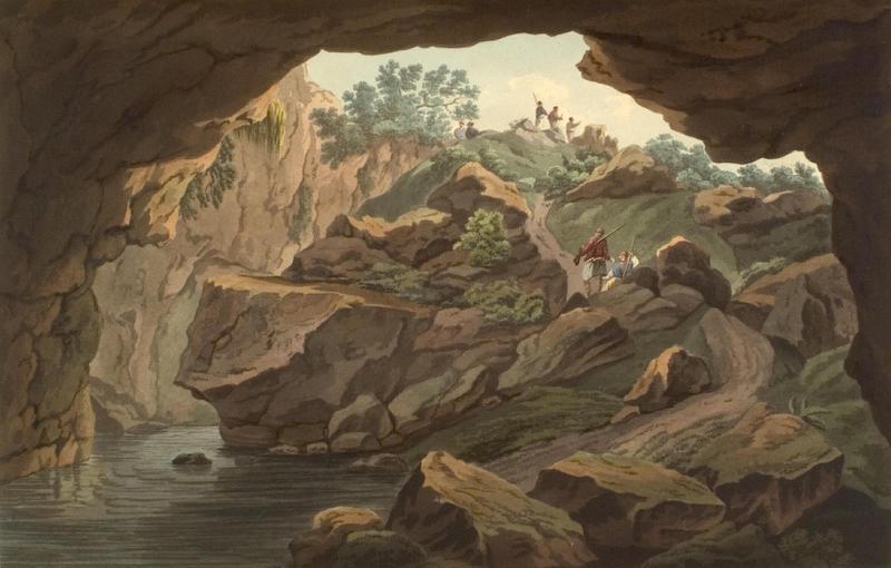 Views in Greece - Katabathro of Lake Kopais (1821)