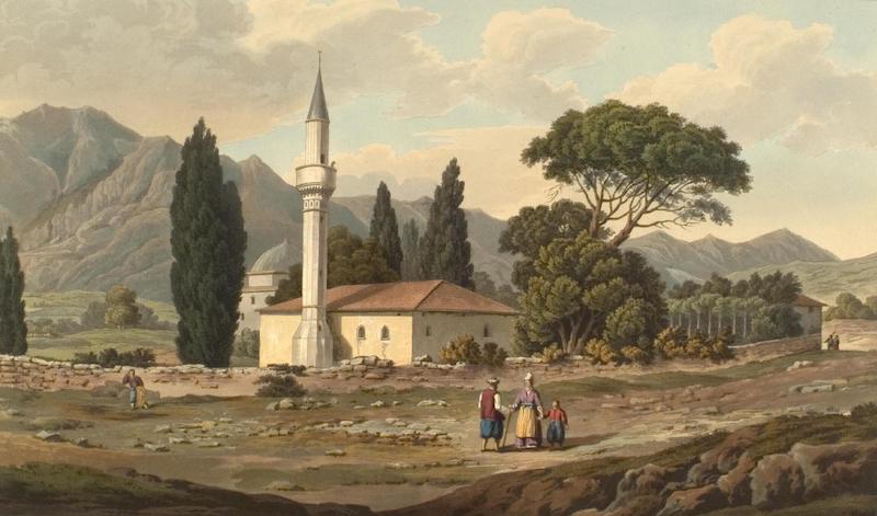 Views in Greece - Sepulchre of Hassan Baba (1821)