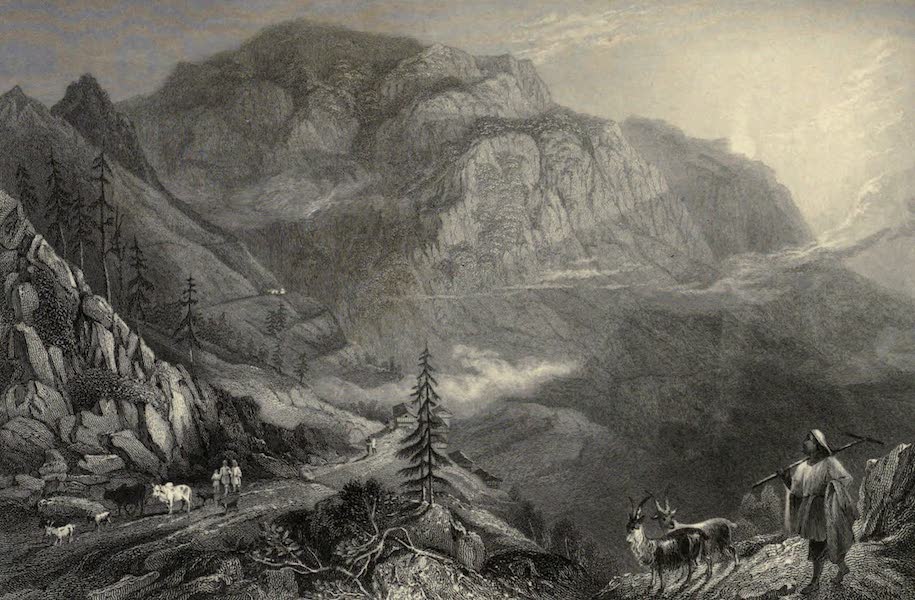 Views in India, chiefly among the Himalaya Mountains - Village of Mohuna, near Deobun (1836)