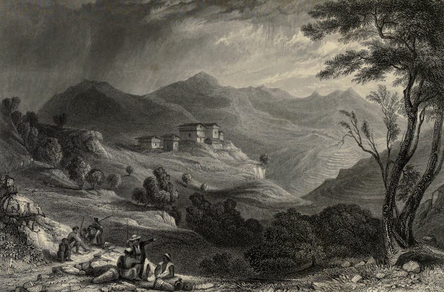 Views in India, chiefly among the Himalaya Mountains - The Village of Naree (1836)