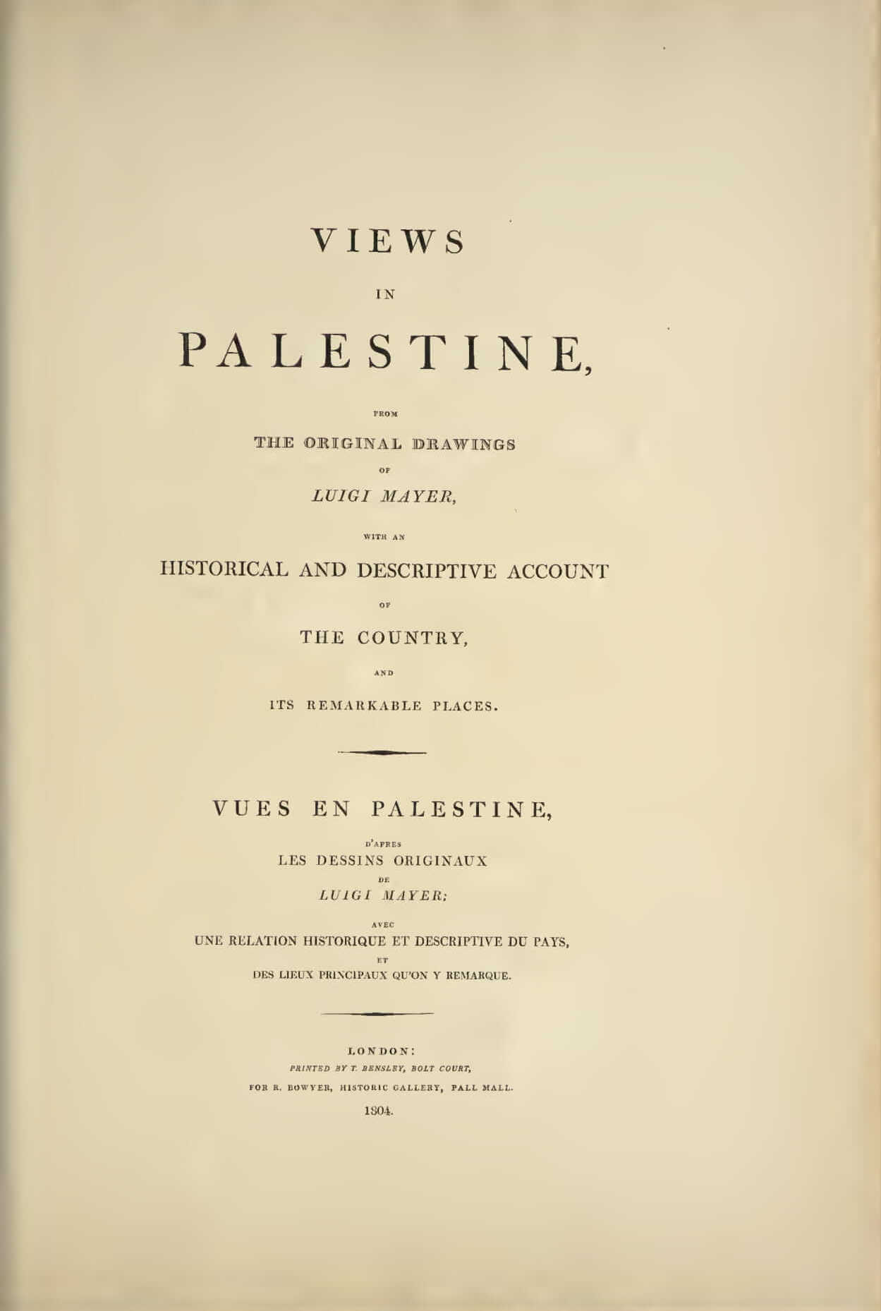 Archaeology - Views in Palestine